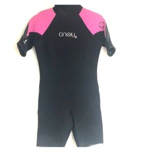 O’Neill Dive Suit Size 16 Color Black and Cherry